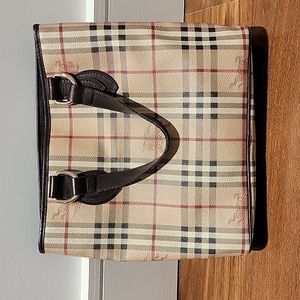 Authentic vintage Burberry tote (small)